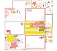 Anita y Su Mundo Collection de filles Papiers de scrapbooking, papier, grandes cartes, 30,5 x 30,5 cm