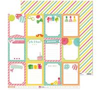 Anita y Su Mundo Collection Happy Papers de scrapbooking, papier, cartes, 30,5 x 30,5 cm