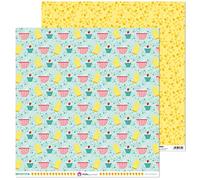 Anita y Su Mundo Collection Mis Recettes de papier pour scrapbooking, papier, desserts, 30,5 x 30,5 cm