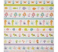 Anita y Su Mundo Collection Sous la mer Papiers de Scrapbooking, Paper, Rubans 30,5 x 30,5 cm