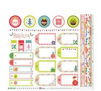 Anita y Su Mundo Lot de papiers heureux pour fêtes de Noël, 30,5 x 30,5 cm, 13