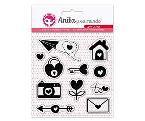 Anita y Su Mundo Tampons transparents 10 Unis, avec amour