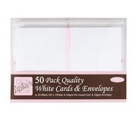 Anita's Cartes A6/ Enveloppes (50PK) - Blanc