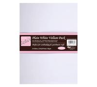 Anita's Lot de 10 parchemin vélin A4 Blanc 150 g/m² Pour écrire, imprimer, voluter, livres, art, artisanat, invitation de mariage