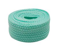 Aniyan Lot de 2 paires de lacets plats de 25 mm de large - Lacets de rechange pour baskets, chaussures de sport, chaussures de course, baskets de loisirs, vert, 140 cm