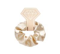 Aniyan Scrunchies Lot de chouchous en satin de qualité supérieure pour queue de cheval - En satin de qualité supérieure - Beige