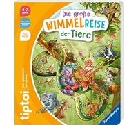 Anja Kiel Patrick Fix tiptoi® Die große Wimmelreise der Tiere (Relié)