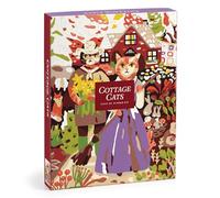 Anja Riebensahm - Cottage Cats 9 x 12" Paint by Number Kit