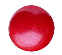 Anjing Ballon de yoga épais de 95 cm pour femmes enceintes, ballon de fitness, ballon de yoga en PVC avec pompe à air, rouge