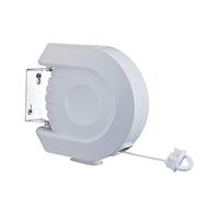 Anjing Corde à Linge rétractable pour extérieur Blanc 15 m
