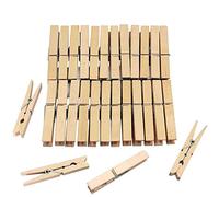 Anjing Lot de 36 Pinces à Linge en Bois de pin
