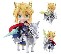 Anjinguang Altria Pendragon Figurine Anime Fate Stay Night Figurine d'action Statue FGO Modèle PVC Figurine de dessin animé Figurine de bureau Collection Cadeaux pour les fans 10 cm