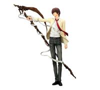 Anjinguang Anime Death Note Figure Light Yagami Statue PVC Manga Series Character Figure Static Model Collection Sculpture Décoration de chambre Décoration de table Ornement de table 26 cm