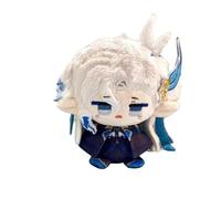 Anjinguang Anime Furina Figurine en peluche 12 cm Lynette/Citlali/Yae Miko/Hu Tao en peluche douce Mini câlin oreiller portefeuille pendentif cartable accessoires