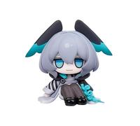 Anjinguang Arknights Figurine d'anime Arknights Mini figurine d'action Muelsyse/Ho'olheyak Silence 7,5 cm Mignon en PVC assis Modèle de dessin animé Statue Ornement Figurine de collection Cadeau