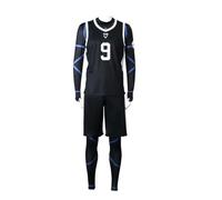 Anjinguang BLUE LOCK Costume de cosplay Seishiro Nagi 11 Jersey, Reo Mikage Cosplay Anime Survêtement Tenue pour adultes Halloween Party