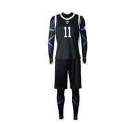 Anjinguang BLUE LOCK Costume de cosplay Seishiro Nagi 11 Jersey, Reo Mikage Cosplay Anime Survêtement Tenue pour adultes Halloween Party