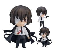 Anjinguang Bungo Stray Dogs Figurine Anime BSD Dazai Osamu, modèle Q en PVC, objet de collection, figurine de bureau, cadeaux 10 cm