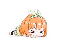 Anjinguang Coussin en peluche doux avec impression 3D des personnages animés The Quintessential Quintuplets Nakano Yotsuba - 45 cm