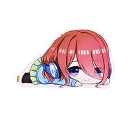 Anjinguang Coussin en peluche - Personnages d'anime imprimés en 3D - Les quintuplés Nakano Miku - Décoration d'intérieur - 45 cm
