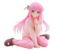 Anjinguang Figurine Bocchi The Rock, s'agenouillant Goto Hitori Anime Figurine, Mini Pyjama Rose Mignon de 10 cm pour Fille, Statue de Dessin animé, modèle de Collection d'ornement de Bureau