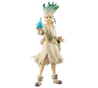 Anjinguang Figurine d'anime Dr. Stone, figurine d'action Ishigami Senkuu, 20 cm debout, Anime Dr. Stone Figurine Model Manga, cadeaux pour la maison