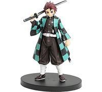 Anjinguang Figurine Kamado Tanjiro 16-17 cm, Personnage d'Anime, Décoration de Gâteau, Cadeau pour Thanksgiving, Noël, Anniversaire
