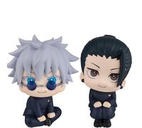 Anjinguang Geto Suguru Gojo Satoru Figure Statue Anime Action Figure 10cm Mini Look Up Figures Desktop Decoration Model Collection Gifts for Fans