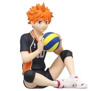 Anjinguang Haikyuu Hinata Syouyou Statue Noodle Stopper 12 cm - Figurine à collectionner en PVC assis - Sculpture de bureau Ornement