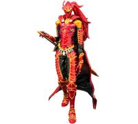 Anjinguang Igris Figurine d'action debout avec épée, doré/rouge - Figurines de l'anime Sung Jin Woo en PVC - Modèle de bureau - Décoration de la maison - Cadeau de collection - 24 cm