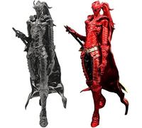 Anjinguang Lot de 2 figurines d'anime Igris - Figurine de manga - Personnage Igeuliteu - Figurine d'action en PVC - Modèle de bureau - Décoration de la maison - Cadeau - 24 cm