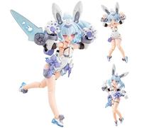 Anjinguang Megami Device-PUNI☆MOFU-Yuki Tu Figurine d'anime Girl Kit de modélisme à monter soi-même Joints mobiles Pièces interchangeables Figurine articulée Décoration 15 cm