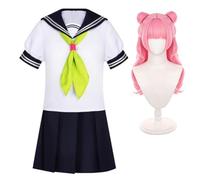 Anjinguang Miyu Suzuki Cosplay Costume Japonais Anime School JK Uniforme