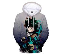 Anjinguang Sweat à capuche fantaisie pour garçons et filles Anime My Hero Academia Boku No Hero Academia MHA Friends Sweat-shirt pour enfants 100-150 cm, Type 9, 140 cm