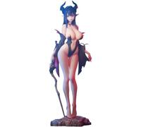 Anjinguang The Witch of Desire-Liliana Figures 1/6 Scale Original Painting Character Interchangeable Accessoires Illuminated Eyes Anime Girl Figure Illustration Girl Figurine Figurine Collectibles