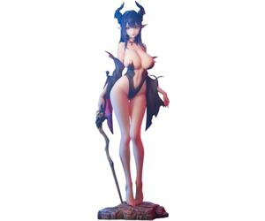 Anjinguang The Witch of Desire-Liliana Figures 1/6 Scale Original Painting Character Interchangeable Accessoires Illuminated Eyes Anime Girl Figure Illustration Girl Figurine Figurine Collectibles