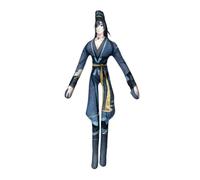 Anjinguang Xue Yang Figurines en peluche Lan Wang Ji/Wei Wu Xian Anime Twistable Poupée de dessin animé Oreiller articulé Figurine Anime Décoration de la maison