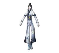 Anjinguang Xue Yang Figurines en peluche Lan Wang Ji/Wei Wu Xian Anime Twistable Poupée de dessin animé Oreiller articulé Figurine Anime Décoration de la maison