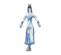 Anjinguang Xue Yang Figurines en peluche Lan Wang Ji/Wei Wu Xian Anime Twistable Poupée de dessin animé Oreiller articulé Figurine Anime Décoration de la maison