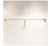 ANJIUSUIXIN Rack de Barres à vêtements de Pipe Industrielle, vêtements en métal Mural Rail de Rangement Suspendu, bielle de Placard Suspendue à l'économie d'espace