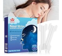 AnjoCare 50pcs Bandelettes nasales, Bandelettes nasales extra fortes pour arrêter le ronflement et soulager la congestion nasale, Bandelettes nasales anti-ronflement pour une meilleure nuit de sommeil