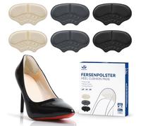 AnjoCare Coussinets de Talon, 3 Paires de Talon Chaussure Autoadhésives pour Chaussures Lâches, Antidérapants Coussinet Chaussure pour Baskets, Talons Hauts, Chaussures en Cuir Trop Grandes