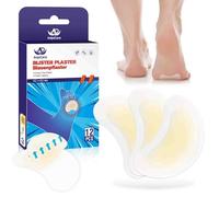 AnjoCare Pansement Ampoule pour les Pieds, 18pcs Pansement Ampoule en gel Hydrocolloïde Invisible, Pansement Ampoule Imperméables pour les Orteils, Prévention et Guérison des Ampoules au Talon