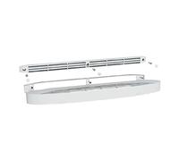 ANJOS - Entrée d'air autoréglable acoustique - Kit ISOLA 45m³/h + CE2A + 6 vis + 3 caches vis : 4623 Blanc