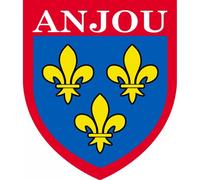 Anjou - 15x13cm - Sticker/Autocollant