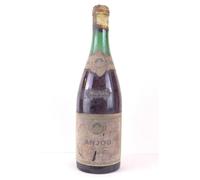 anjou besombes demi-sec moelleux 1947 - loire - anjou