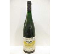 anjou château de putille clos du piroulet blanc 1999 - loire - anjou