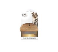 ANJU BEAUTÉ-Peigne anti-puces pour chien et chat coloris marron Anju Beauté - 10 x 6 x 2 cm