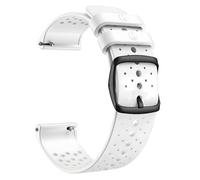 ANKANG Bracelet de montre à dégagement rapide de 22 mm pour Polar Grit X/X2 Pro - Bracelet de rechange pour Polar Vantage M2/M Vantage V3 - Bracelet en silicone pour homme et femme - Blanc