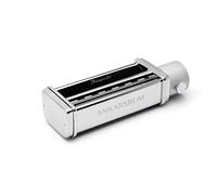 Ankarsrum Rouleau à pâtes lasagnette - Accessoire de qualité supérieure pour le robot de cuisine Ankarsrum - Parfait pour les pâtes à lasagnes faites maison - Facile à utiliser et à nettoyer - Argenté